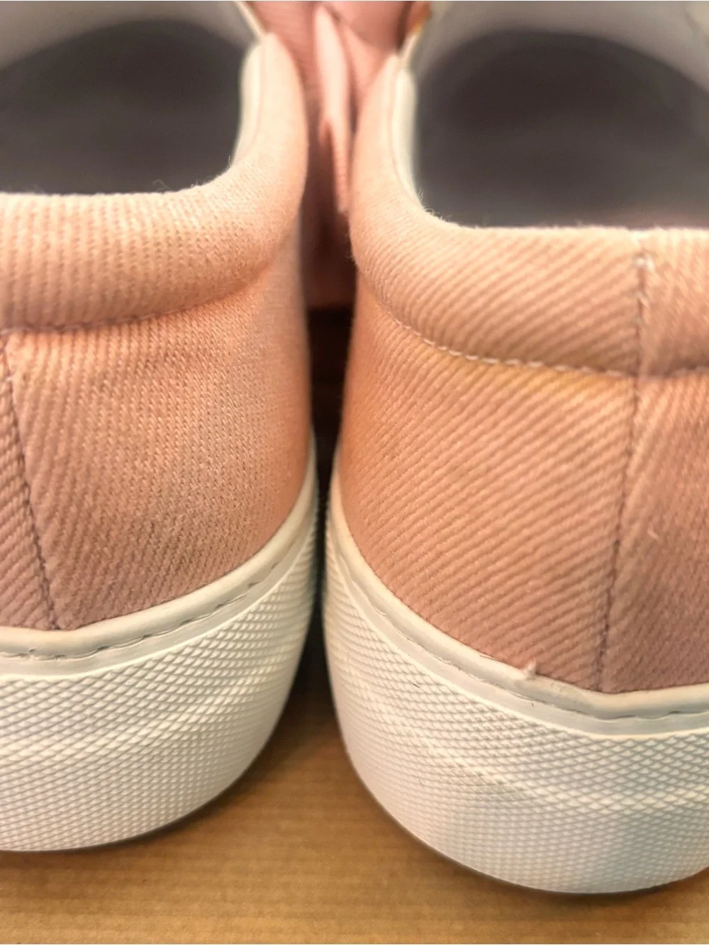 Joshua Sanders Pink Oversized Bow Slip-On Platform Sneakers Made in Italy
